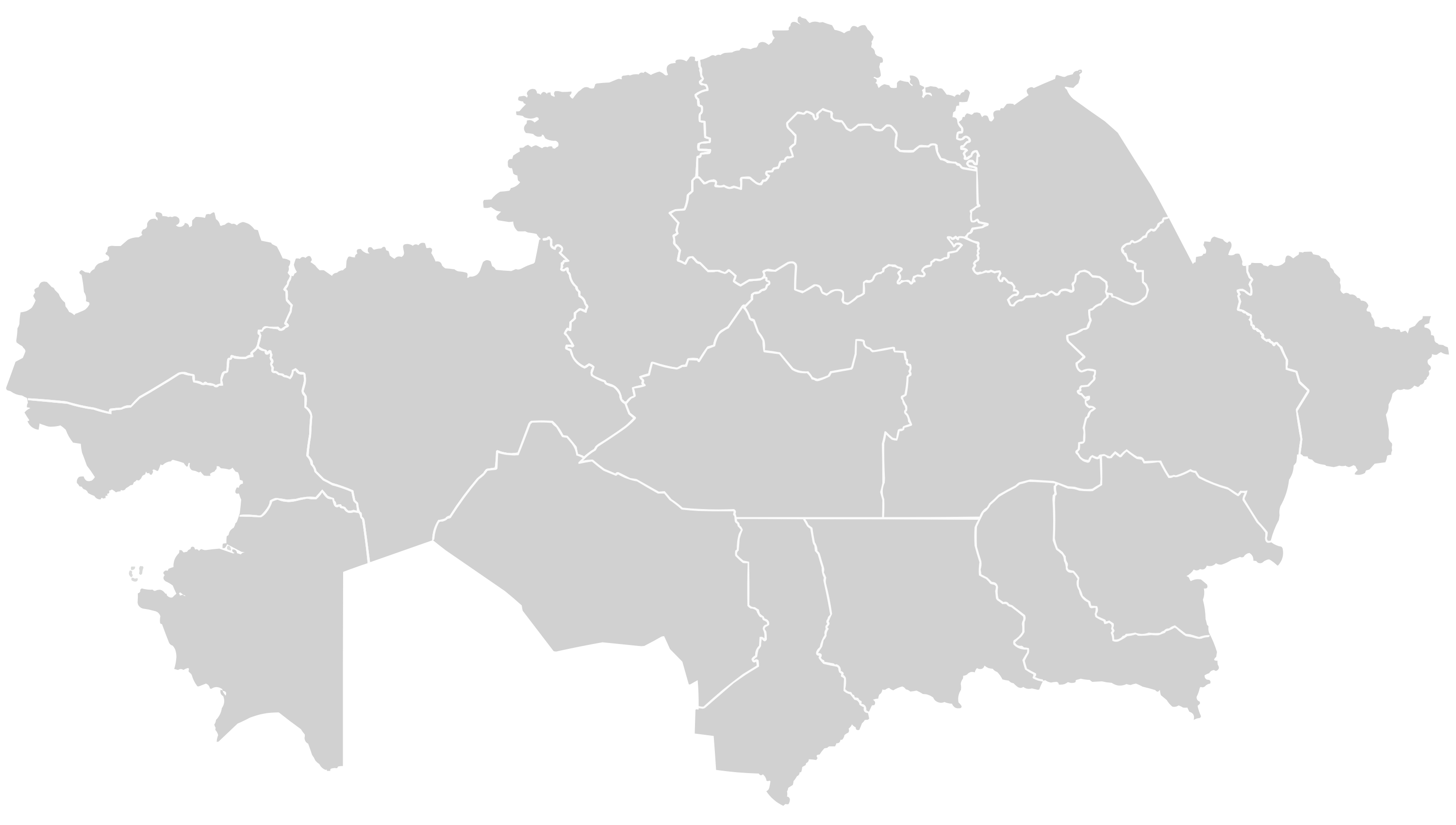 Карта Казахстана